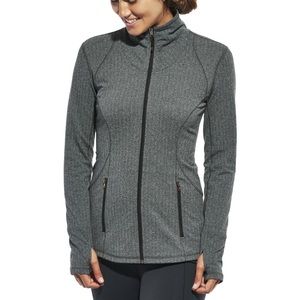 Essential Herringbone Fitness Jacket CALIA Carrie